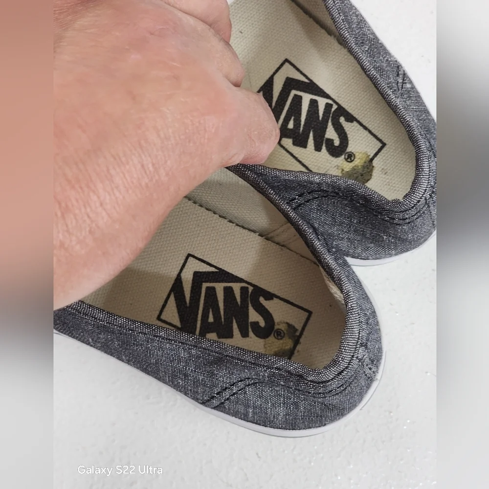 Vans Black and White Women Size 8.5